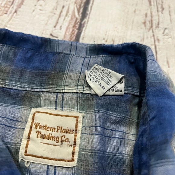 Western Plains Rockabilly Cowboy Pearl Snap Long Sleeve Shirt - Picture 5 of 5